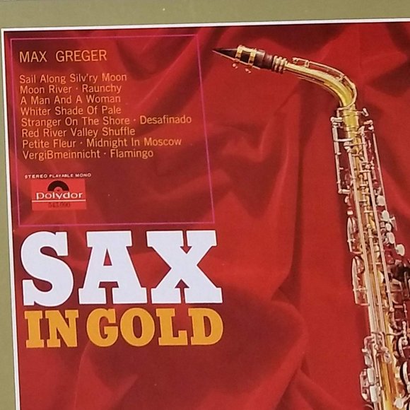 vintage 60s RARE Polydor Canada Records saxophone bundle - Picture 6 of 7